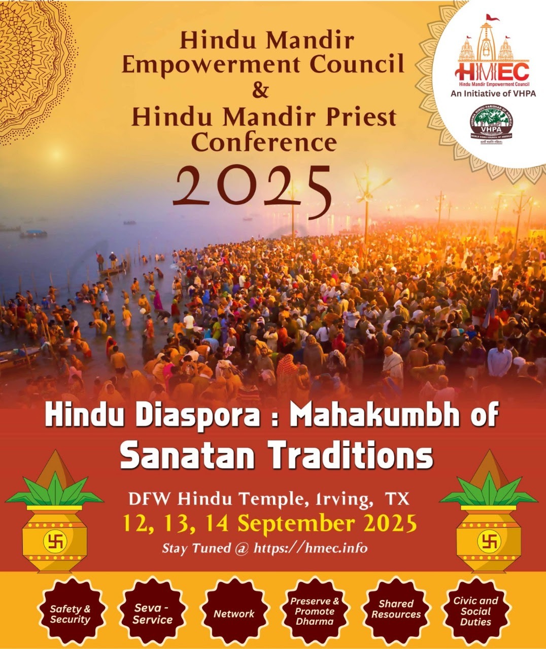 Hindu Mandir Empowerment Council & Hindu Mandir Priest Conference 2025