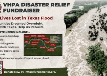 VHP of America Urges Support for Texas Flood Relief Efforts