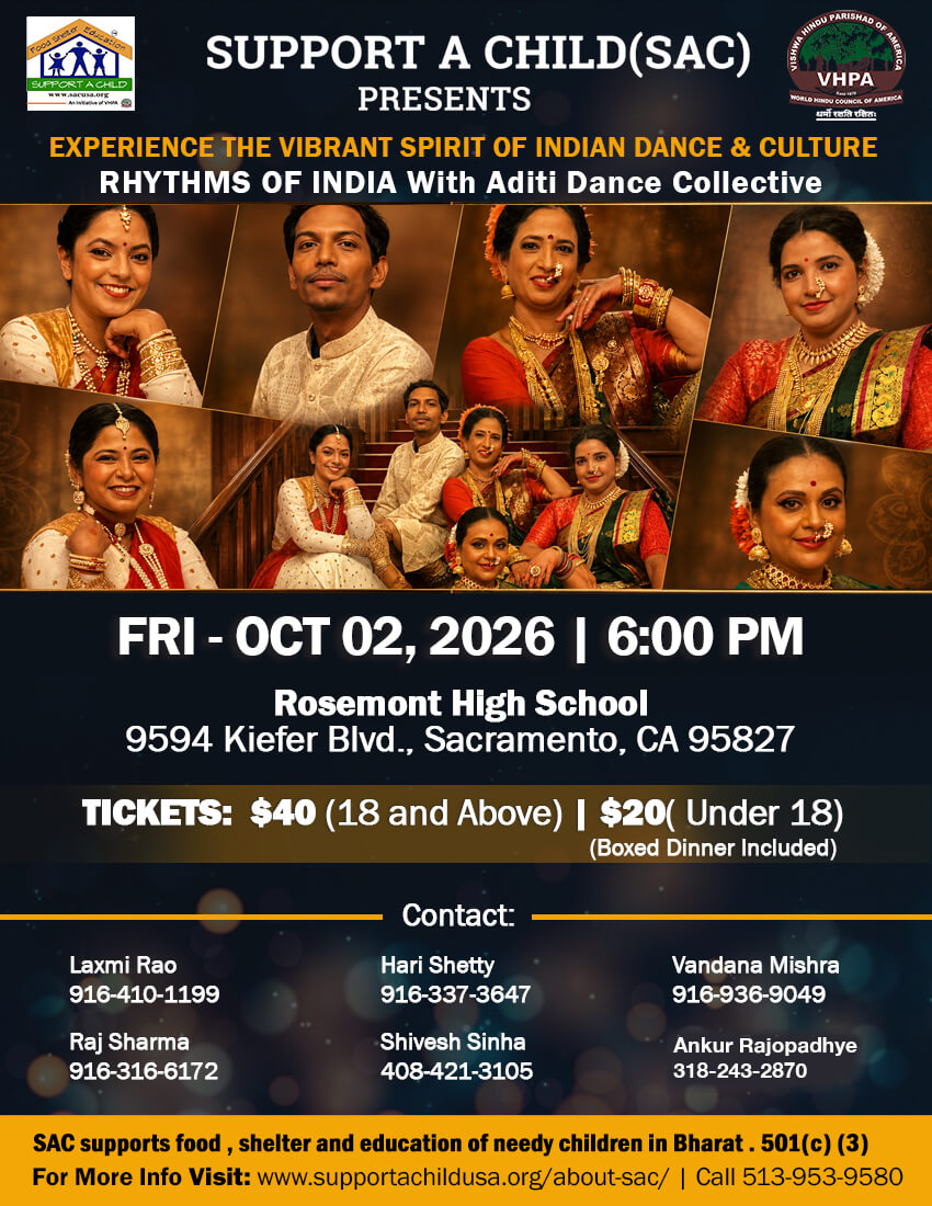 Support A Child Presents: Rhythms of India at Rosemont High School